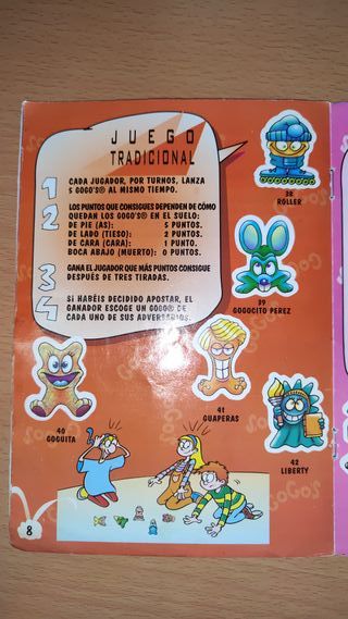 Album Como Jugar Coleccionar Gogo's casi completo