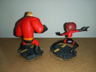 Pack 2 Figuras Mr.Increible+Helen Disney Infinity