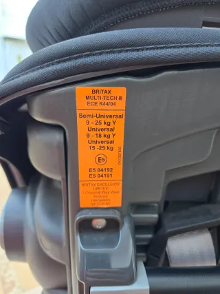 Britax Römer Multi-Tech III Silla Coche