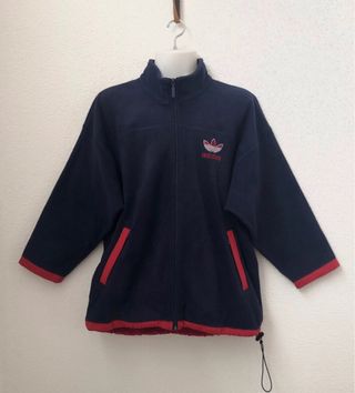 Chaqueta Polar Adidas Vintage Azul/Rojo