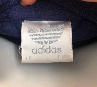 Chaqueta Polar Adidas Vintage Azul/Rojo