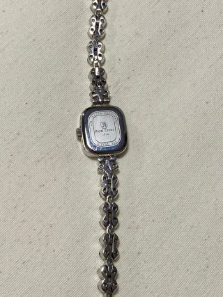 Reloj Royal Crown Plata y Circonitas