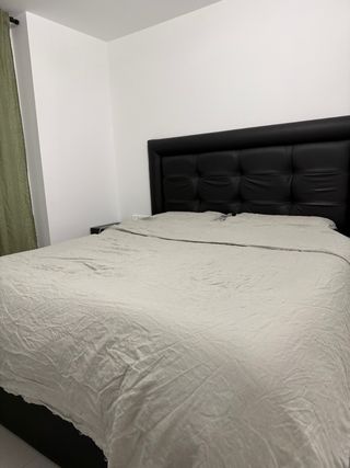 Funda Nórdico y Almohadas Zara Home Lino  Gris