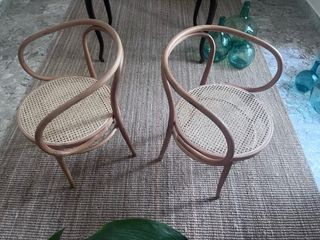 Silla Thonet 209 Madera y Ratán