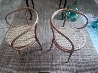 Silla Thonet 209 Madera y Ratán