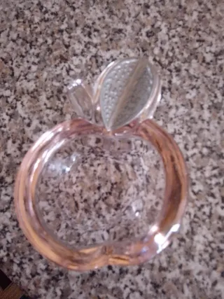 Cenicero coleccionable forma manzana