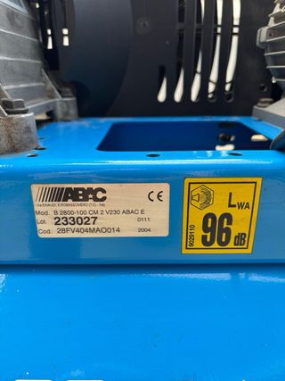 Compresor ABAC 100L 2HP Monofásico