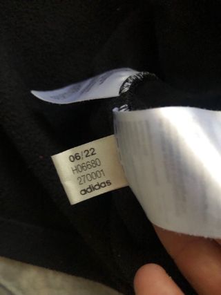 Forro polar Adidas Originals negro
