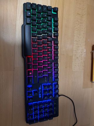 Combo Teclado, Ratón, Cascos y Alfombrilla G-Lab.