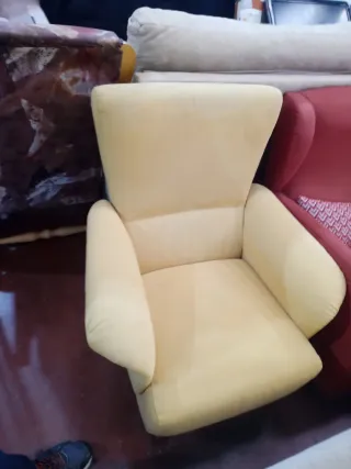 Sillón individual tela