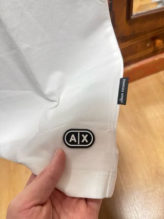 Camiseta Armani Exchange Blanca Talla L