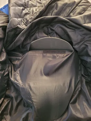 Chaqueta Moto de  Movistar Azul y Negra