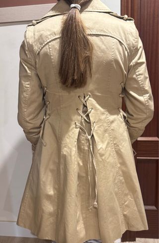 Gabardina Holy Preppy Beige