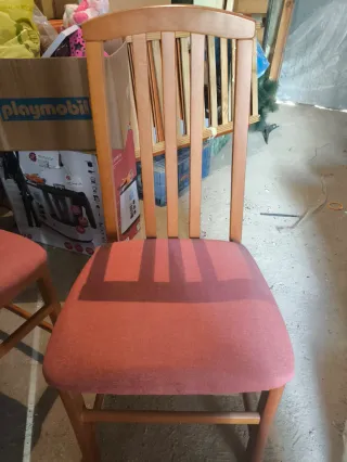 Mesa de comedor grande de madera