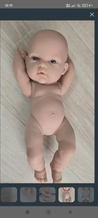Muñeca Bebé Arias R21-F16