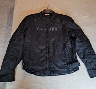 Chaqueta de moto ARMURE negra