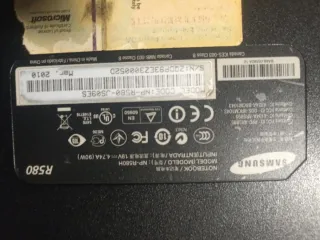 Portátil Samsung Rojo - Para reparar o piezas