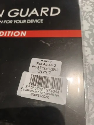 Protector Pantalla TECHGEAR iPad Air 2/1