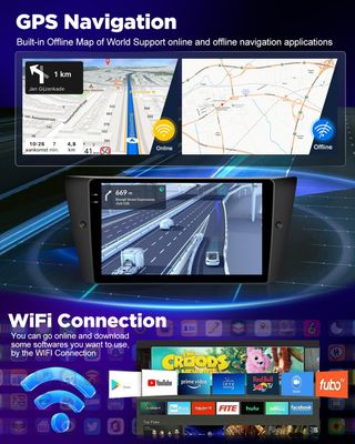 Radio Coche BMW Serie 3 NHOPEEW 4+64G