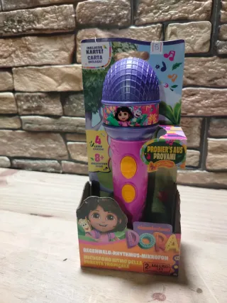 NICKELODEON Micrófono Juguete Dora la Exploradora