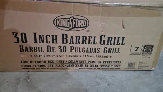 Barbacoa portatil Kingsford 30 Barrel Grill