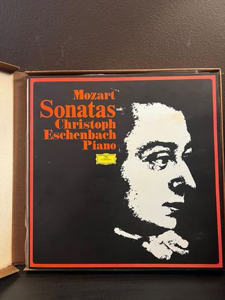 Mozart Sonatas Christoph Eschenbach 7 Vinilos