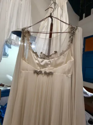 Vestido de Novia Blanco Roto