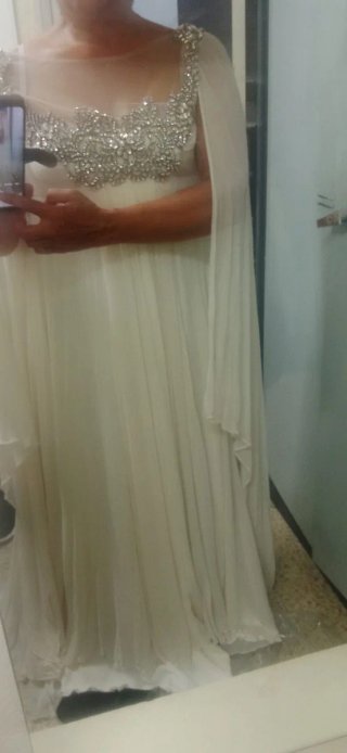 Vestido de Novia Blanco Roto