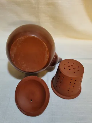 Teiera Tisaniera in terracotta
