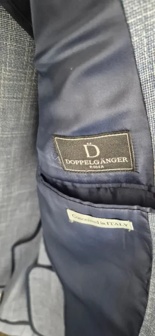 Giacca uomo  blu/grigio