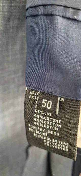 Giacca uomo  blu/grigio