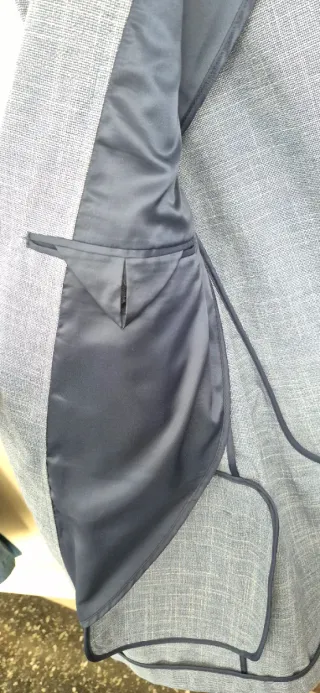 Giacca uomo  blu/grigio