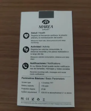 Reloj Marea Smart B57002/4 Plata