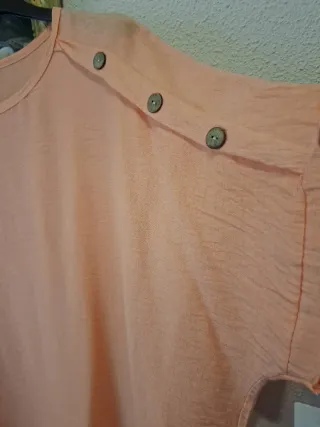 Vestido naranja talla 52