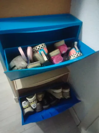 Zapatero Organizador Azul Ikea