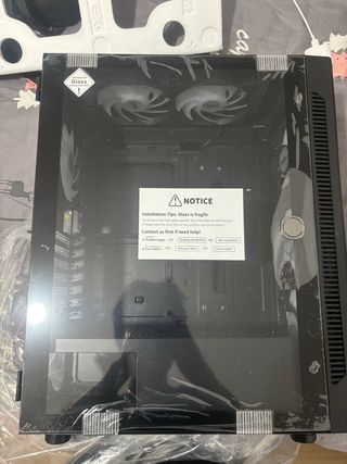 Torre Gamer MUSETEX Negra Nueva Caja 6 Ventiladore