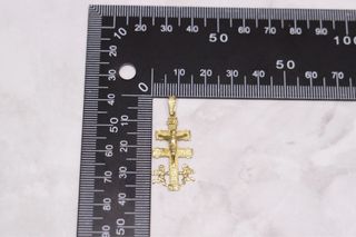 CRUZ DE CARAVACA, ORO 18K/3.2g