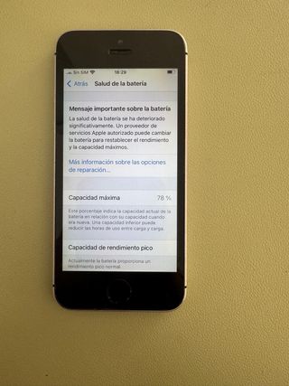 iPhone SE 1ª Gen Negro