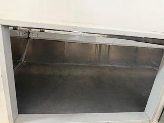 Vitrina expositora refrigerada vidrio curvo