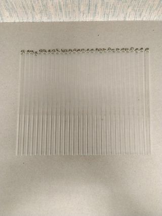 Tubos de cristal antiguos para lámparas