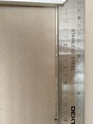 Tubos de cristal antiguos para lámparas