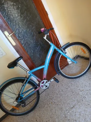 Bicicleta infantil azul Decathlon