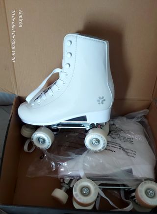 Patines Blancos Talla 39 Nuevos