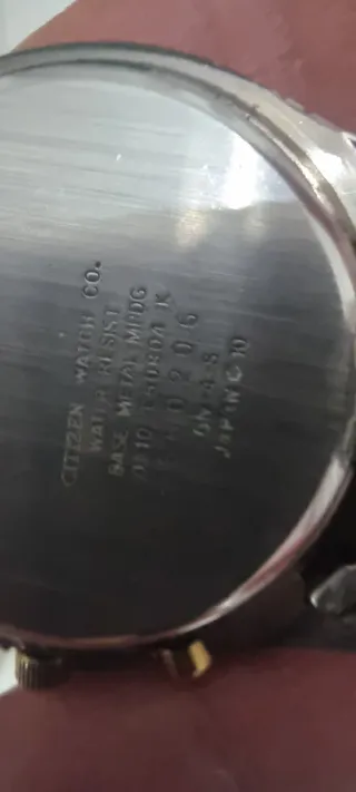 Orologio Citizen Chronograph Quarzo Oro/Argento