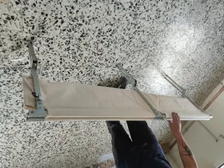 Cama Cruz Roja Española Plegable