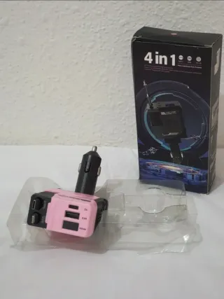 Cargador de teléfono Coche Rosa