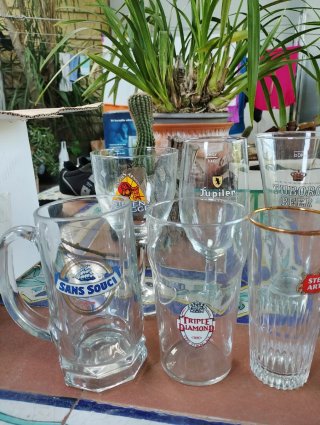 Lotto Bicchieri Birra Vari Marchi