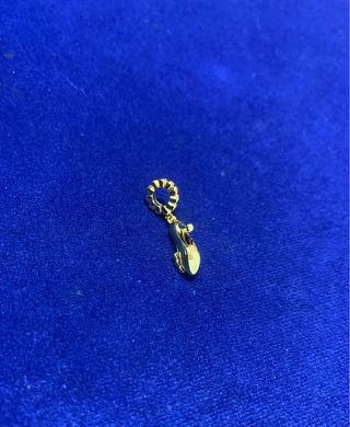 Charm Zapato Tacón Dorado pulsera Pandora collar