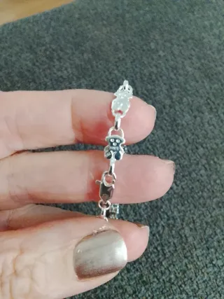 Pulsera Tous Ositos Plata