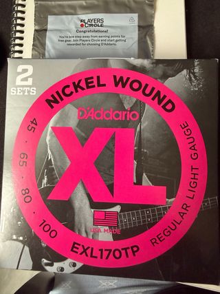 Cuerdas Bajo Daddario EXL170TP Nickel Wound